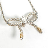 ティファニー ツイスト リボン ネックレス 925×750 シルバー レディース - NEWSED