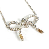 ティファニー ツイスト リボン ネックレス 925×750 シルバー レディース - NEWSED