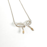 ティファニー ツイスト リボン ネックレス 925×750 シルバー レディース - NEWSED