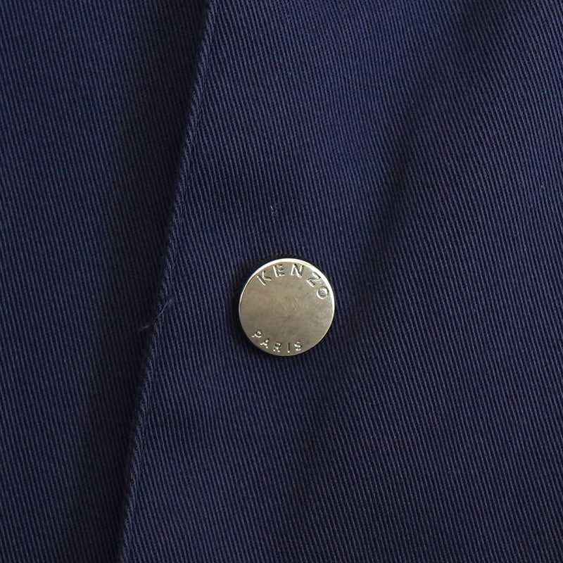 Kenzo 后背徽标运动夹克 海军蓝