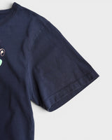 メゾン キツネ プリント Tシャツ ブラック XS レディース