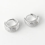 トムウッド Ice Huggies Pave フープ ピアス シルバー 925 未使用品