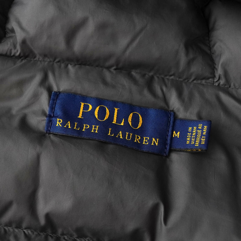 ポロ ラルフローレン ポニーロゴ ダウンジャケット グレー