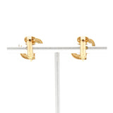 クリスチャン ディオール CDロゴ ラインストーン イヤリング GP レディース