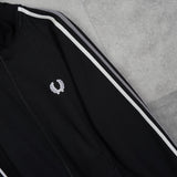 フレッドペリー ヴィンテージ バックビジューロゴ トラックジャケット ブラック