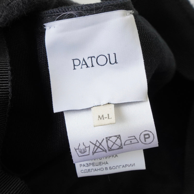 Patou Logo Cap Black