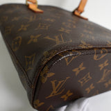 ルイ・ヴィトン モノグラム ヴァヴァンPM レザー ハンドバッグ トートバッグ ブラウン M51172