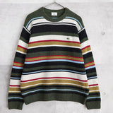 Logo Patch Stripe Sweater