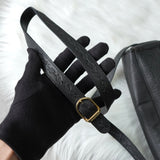 バーバリー ヴィンテージ ロゴ ショルダーバッグ ブラック