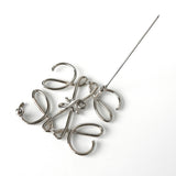 ロエベ アナグラム シルバー ブローチ