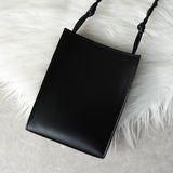 ジルサンダー タングル スモール ロゴ レザー ショルダーバッグ ブラック 未使用品 箱付き