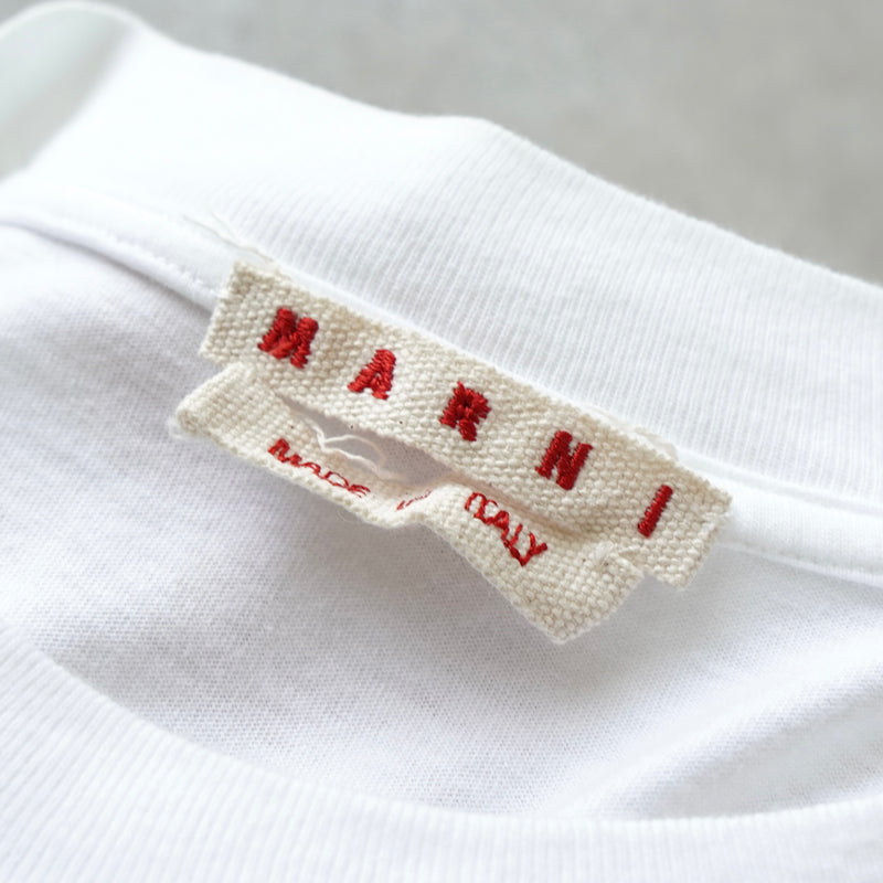 マルニ ロゴ Tシャツ ホワイト