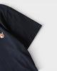 メゾン キツネ ダブルフォックスヘッド Tシャツ ブラック L メンズ