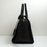 サンローラン ダウンタウンカバス YSLロゴ レザー 2way ハンドバッグ ショルダーバッグ ブラック