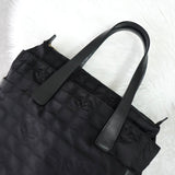 シャネル 9番台7桁 ニュートラベルライン GM トートバッグ ブラック - NEWSED