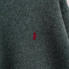 ポロ ラルフローレン スモールポニーロゴ ウール ニット グリーン