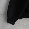 バレンシアガ TO MY LOVE HOODIE オーバーサイズ CD装飾 ダメージ加工 パーカー フーディー ブラック