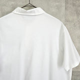 Prada 2021SS 徽标标签口袋短袖 Polo 衫 白色