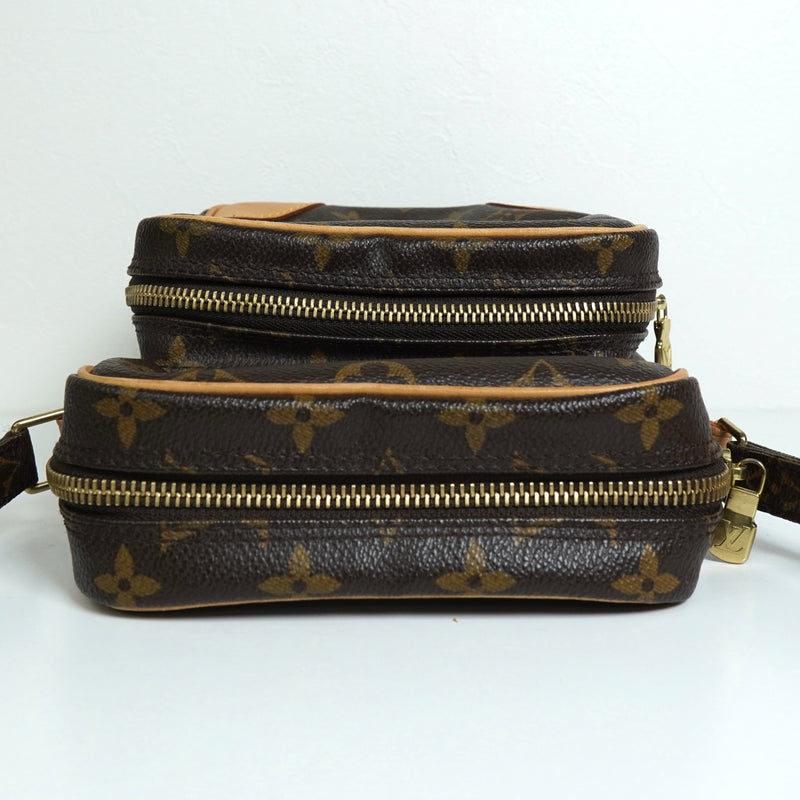 ルイ ヴィトン モノグラム アマゾン ショルダーバック ブラウン M45236