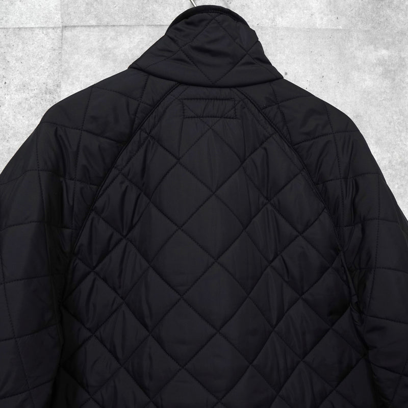 ラルフローレン ハイネック キルティングジャケット ブラック