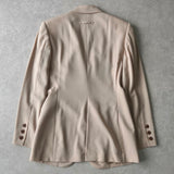 Jean Paul Gaultier Classic Single Breasted Suit in Beige