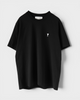 アミパリ アミ パリス ハートロゴ Tシャツ ブラック XL メンズ レディース