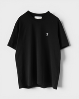 アミパリ アミ パリス ハートロゴ Tシャツ ブラック XL メンズ レディース