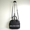 バレンシアガ ヴィル レザー 2way ハンドバッグ ショルダーバッグ ブラック