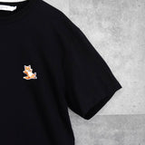 メゾン キツネ チラックスフォックス Tシャツ ブラック
