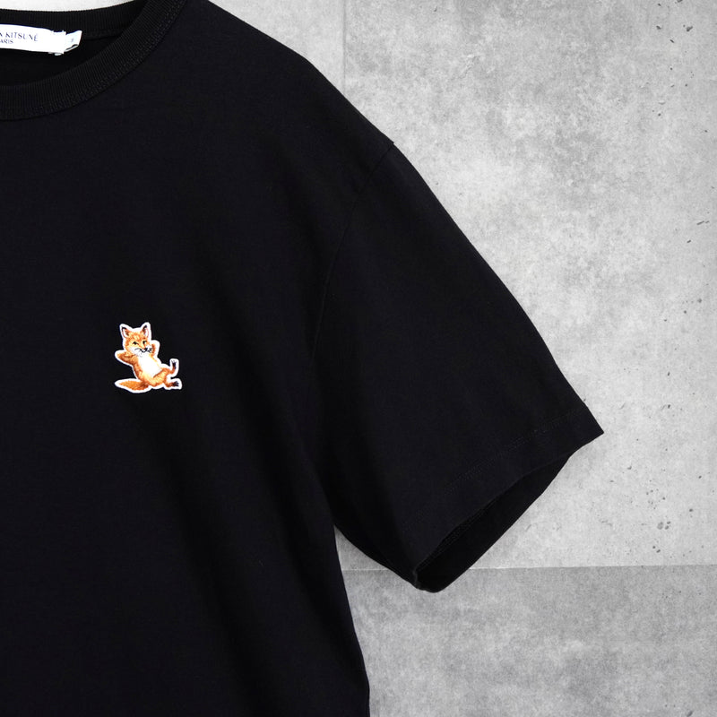 メゾン キツネ チラックスフォックス Tシャツ ブラック