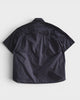 RIP STOP SHIRT サカイ ナイロン 半袖シャツ チャコールグレー サイズ1 メンズ