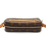 ルイ ヴィトン モノグラム ポシェット シテ ワンショルダーバッグ ハンドバッグ ブラウン M51183