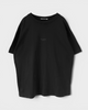 アクネ ストゥディオズ 反転ロゴ Tシャツ ブラック M メンズ