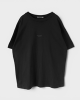 アクネ ストゥディオズ 反転ロゴ Tシャツ ブラック M メンズ