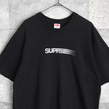 Motion Logo Tees シュプリーム モーションロゴ Tシャツ ブラック メンズ