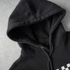 ステューシー チェッカーロゴ パーカー フーディー ブラック