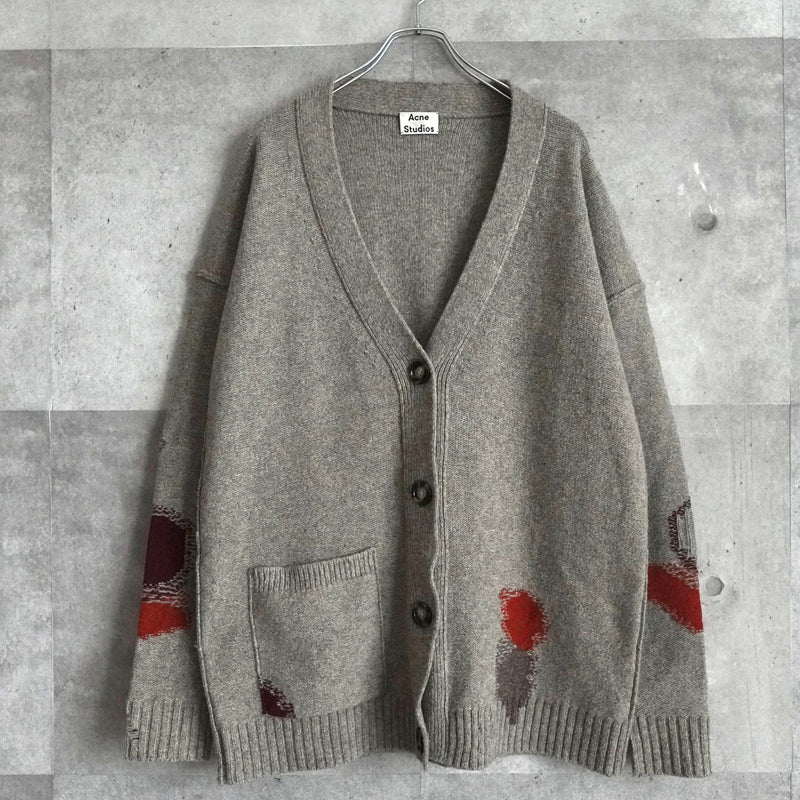 Distressed Wool Cardigan｜Made in Italy