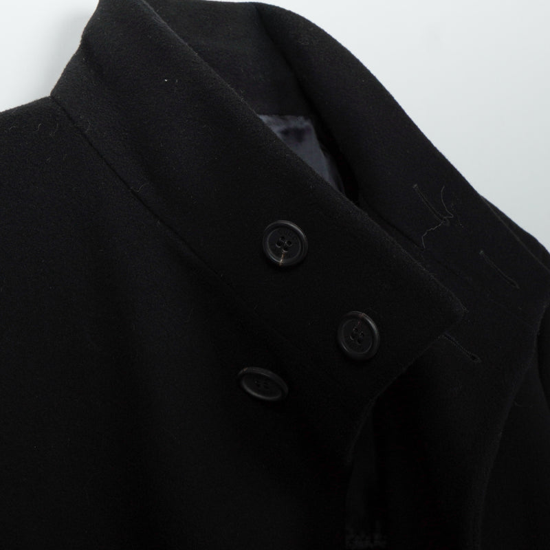 グッチ チェスターコート ウールコート ブラック
