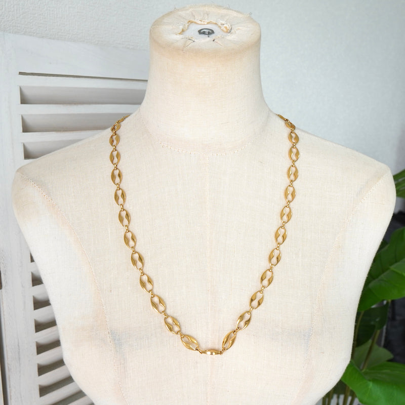 ジバンシィ ヴィンテージ チェーン ネックレス GP ゴールド