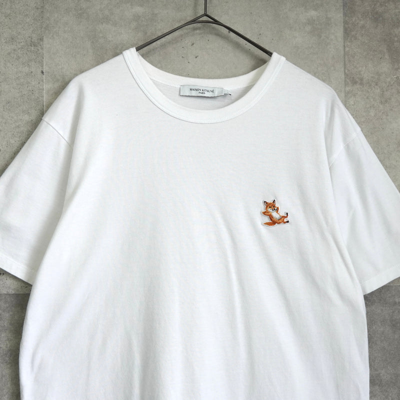 メゾン キツネ チラックスフォックス Tシャツ ホワイト