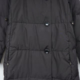 マックスマーラ ファー ダウンコート ブラック レディース