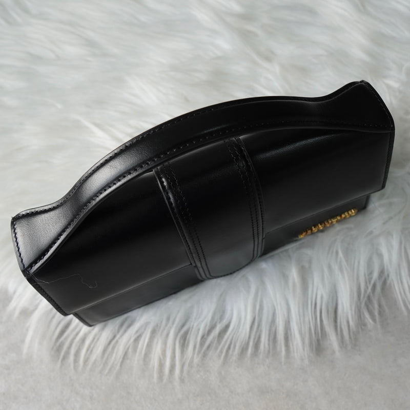 ジャックムス バンビーノ ラージ ショルダーバッグ ハンドバッグ ブラック