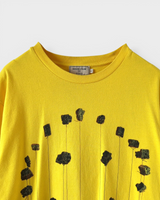 メゾン キツネ Tシャツ イエロー L メンズ レディース
