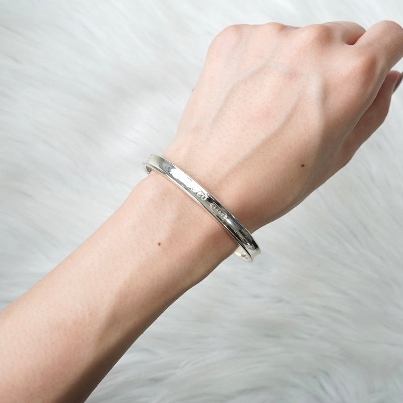 ティファニー ナロー 1837 バングル 925 新品磨き済