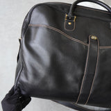 Dunhill Leather 2-Way Boston Bag in Black