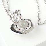 ヴィヴィアン ウエストウッド ラージ オーブ シルバー ネックレス