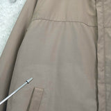イヴ サンローラン ヴィンテージ YSLロゴ ブルゾン ジャケット ベージュ