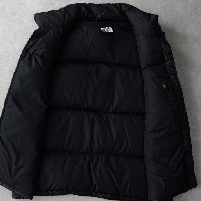 ザ ノースフェイス ヌプシ 700フィル ロゴ ダウンベスト ブラック
