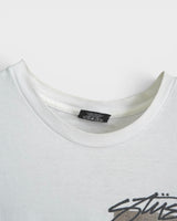 ステューシー プリント Tシャツ ホワイト Sサイズ メンズ