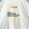 エムエムシックス メゾン マルジェラ パッチワーク オーバーサイズ Tシャツ ホワイト